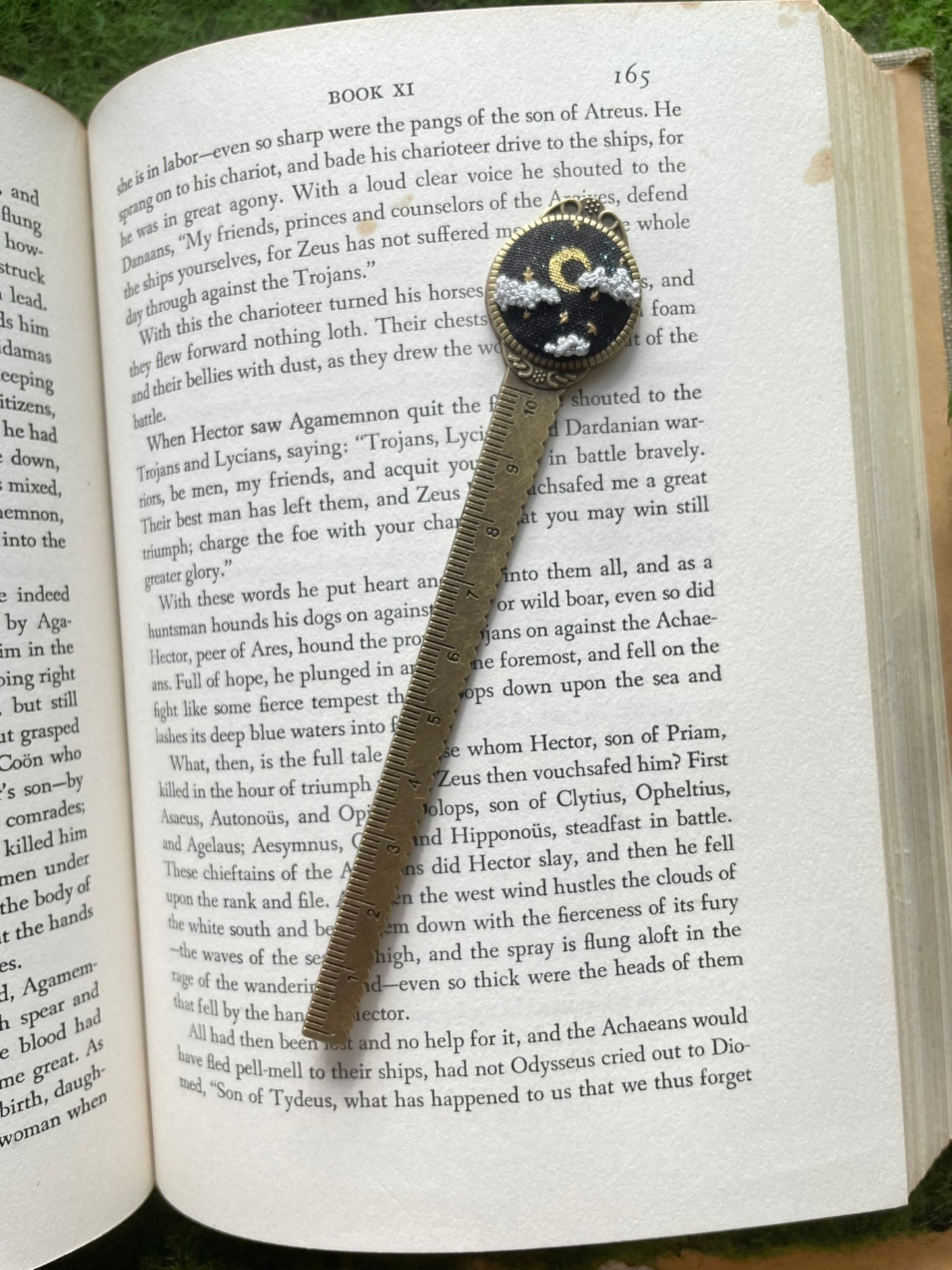 Cloudy Night Bookmark