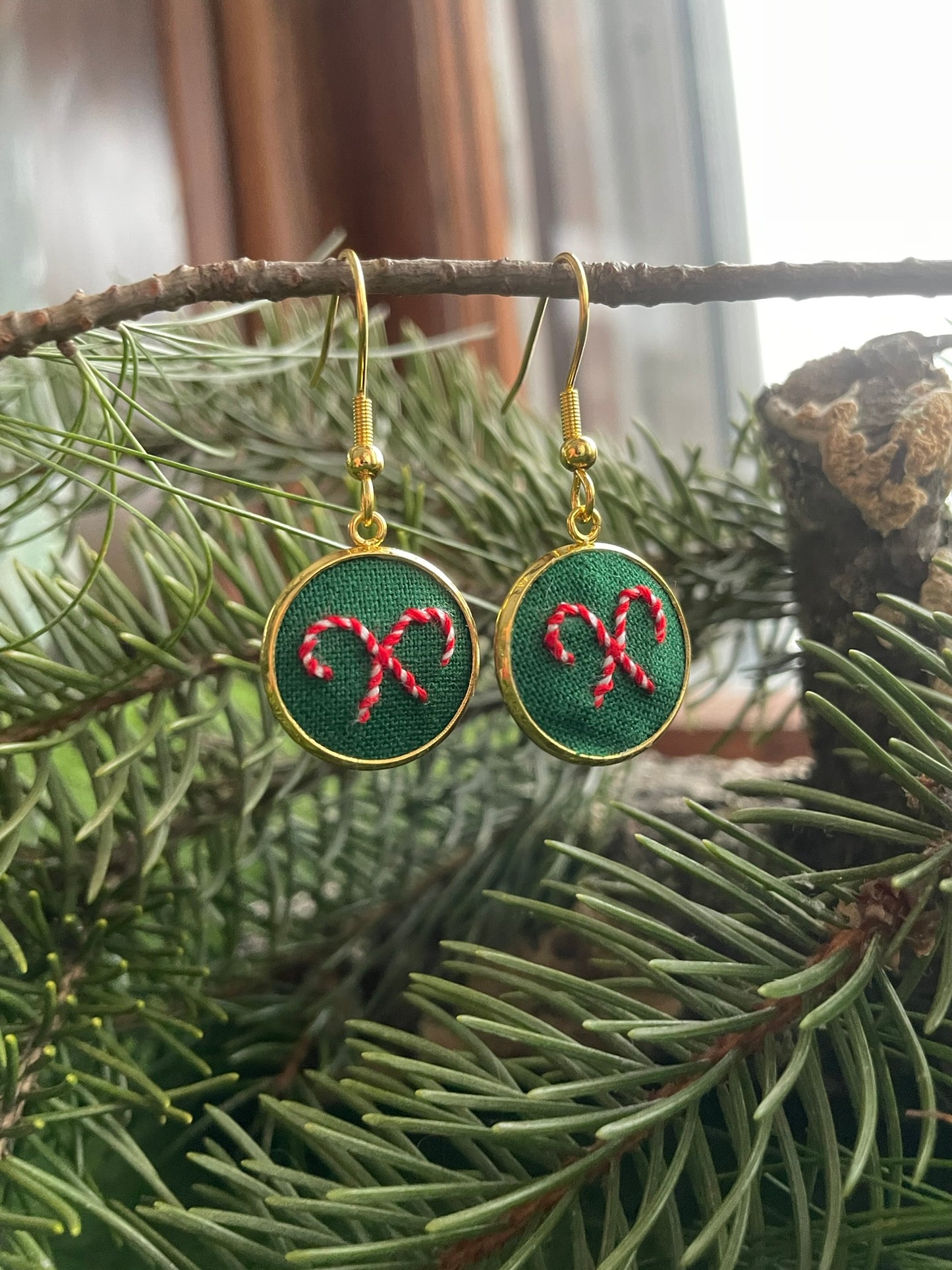 Candy Cane Earrings