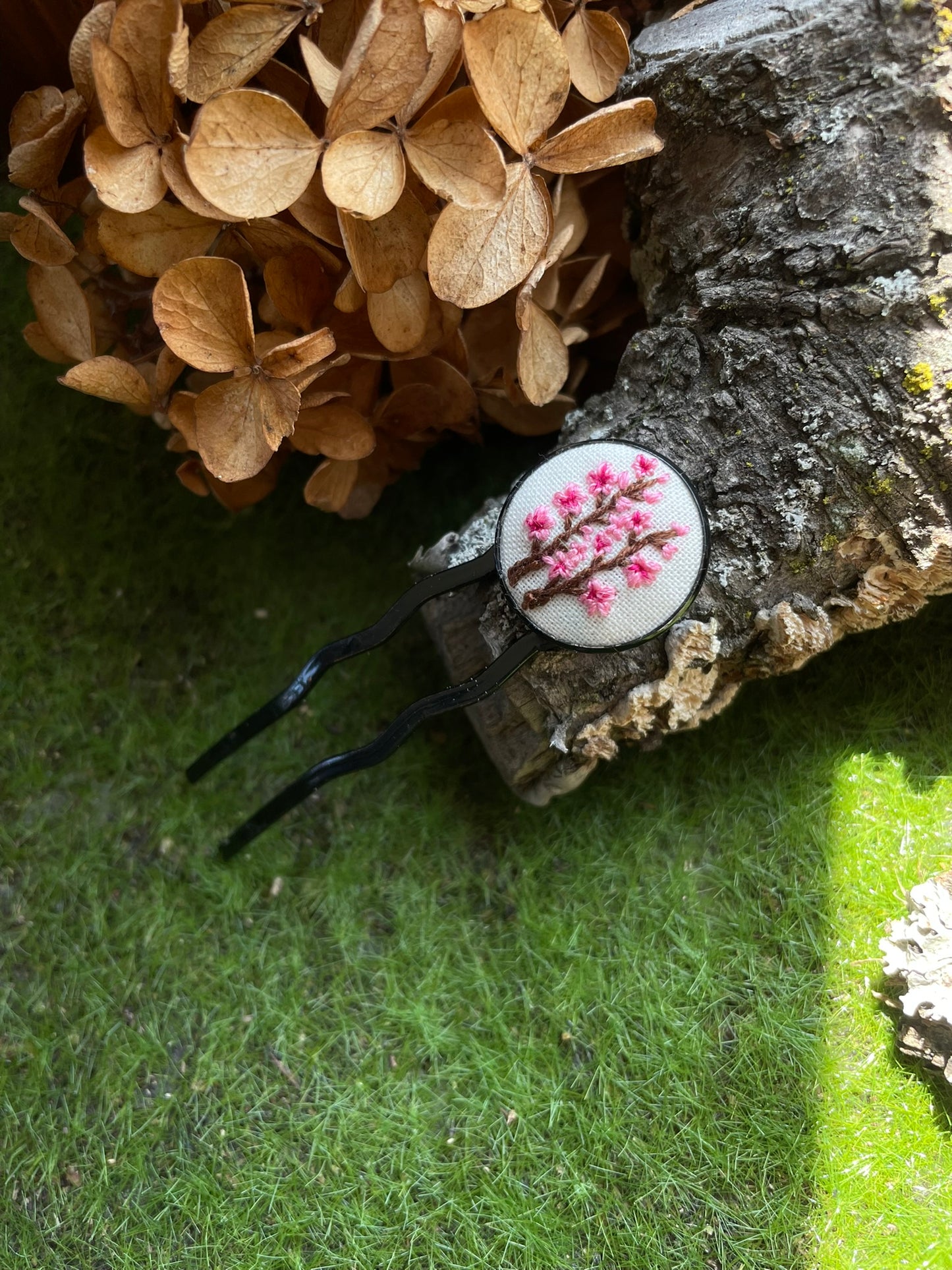 Cherry Blossom Hair Prong Right
