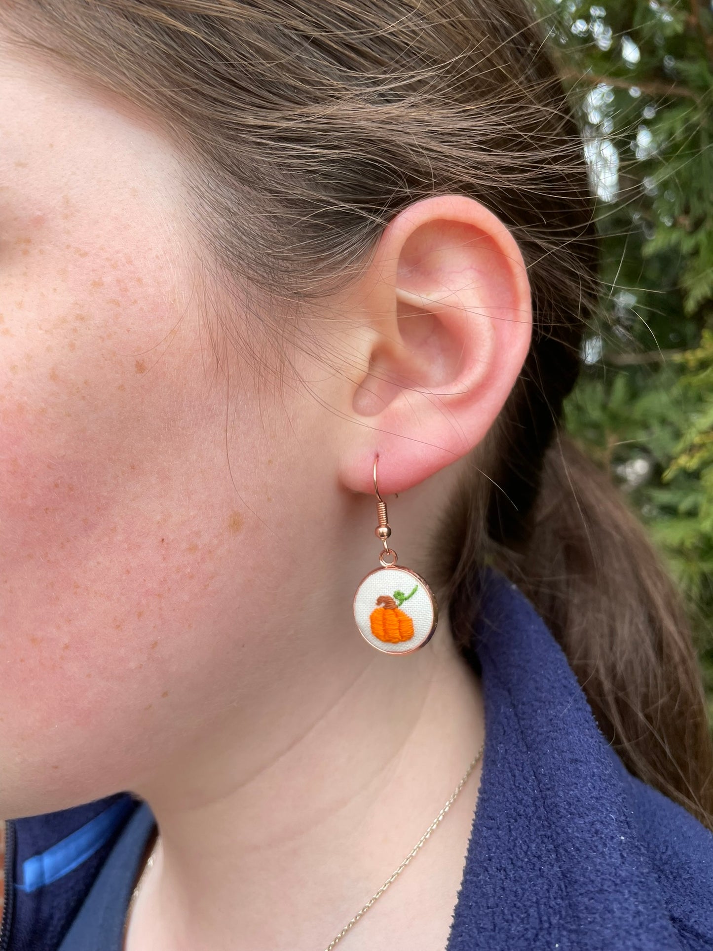 Pumpkin Earrings