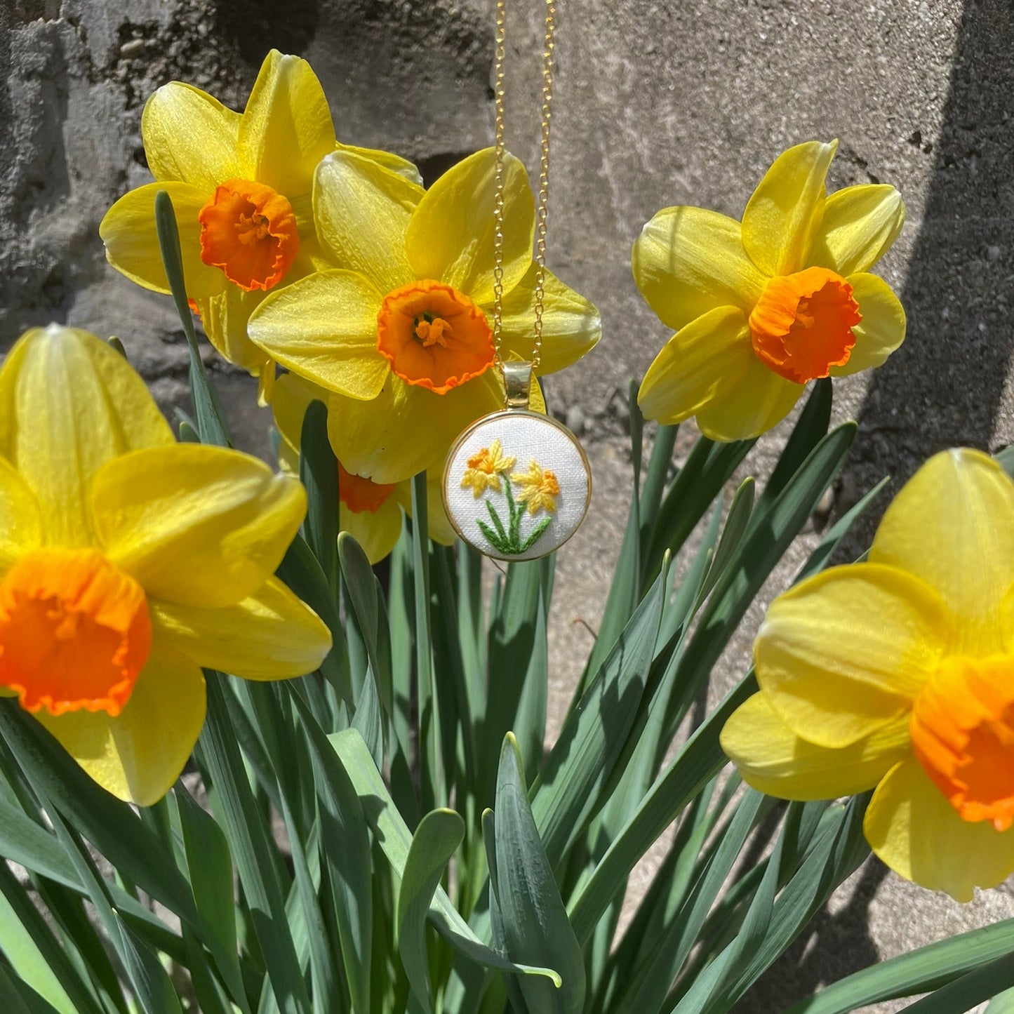 Daffodil Pendant