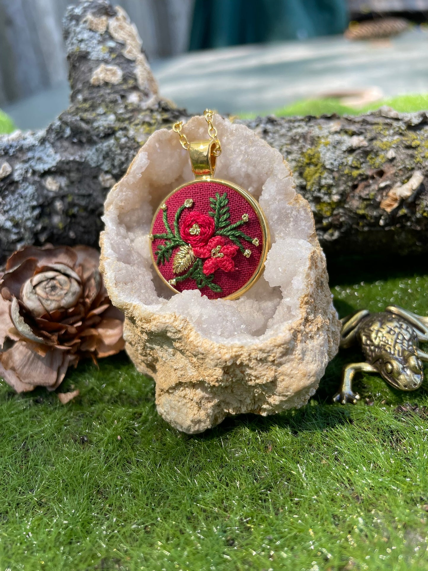 Fall Bouquet Pendant
