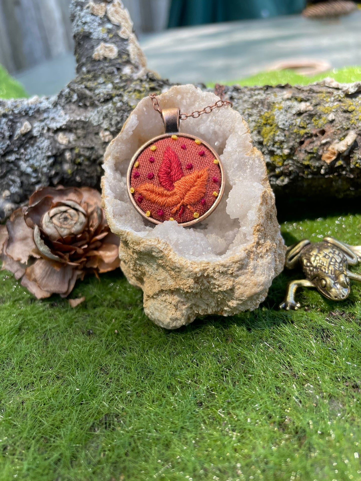Fall Leaves Pendant