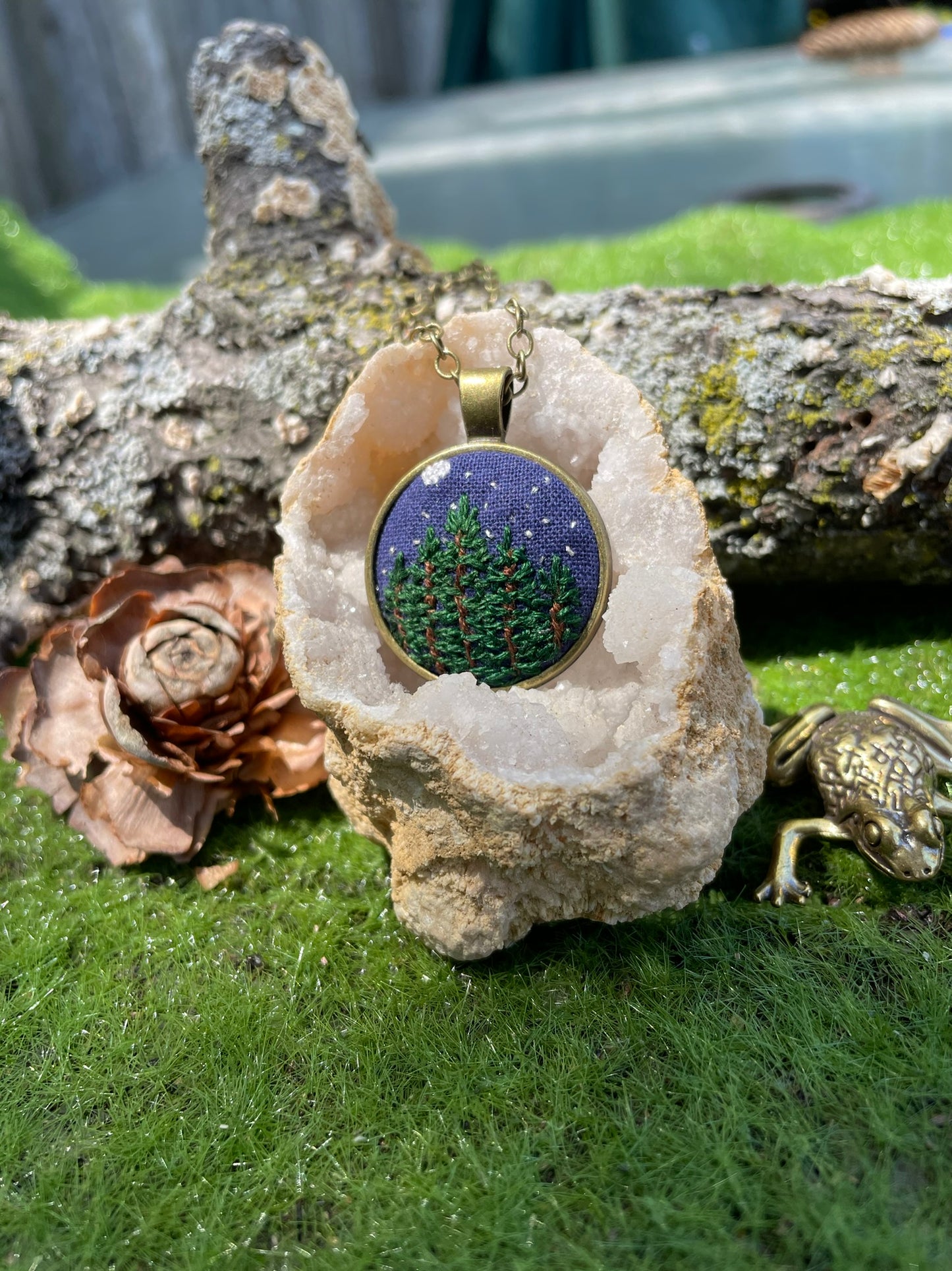 Midnight Forest Pendant