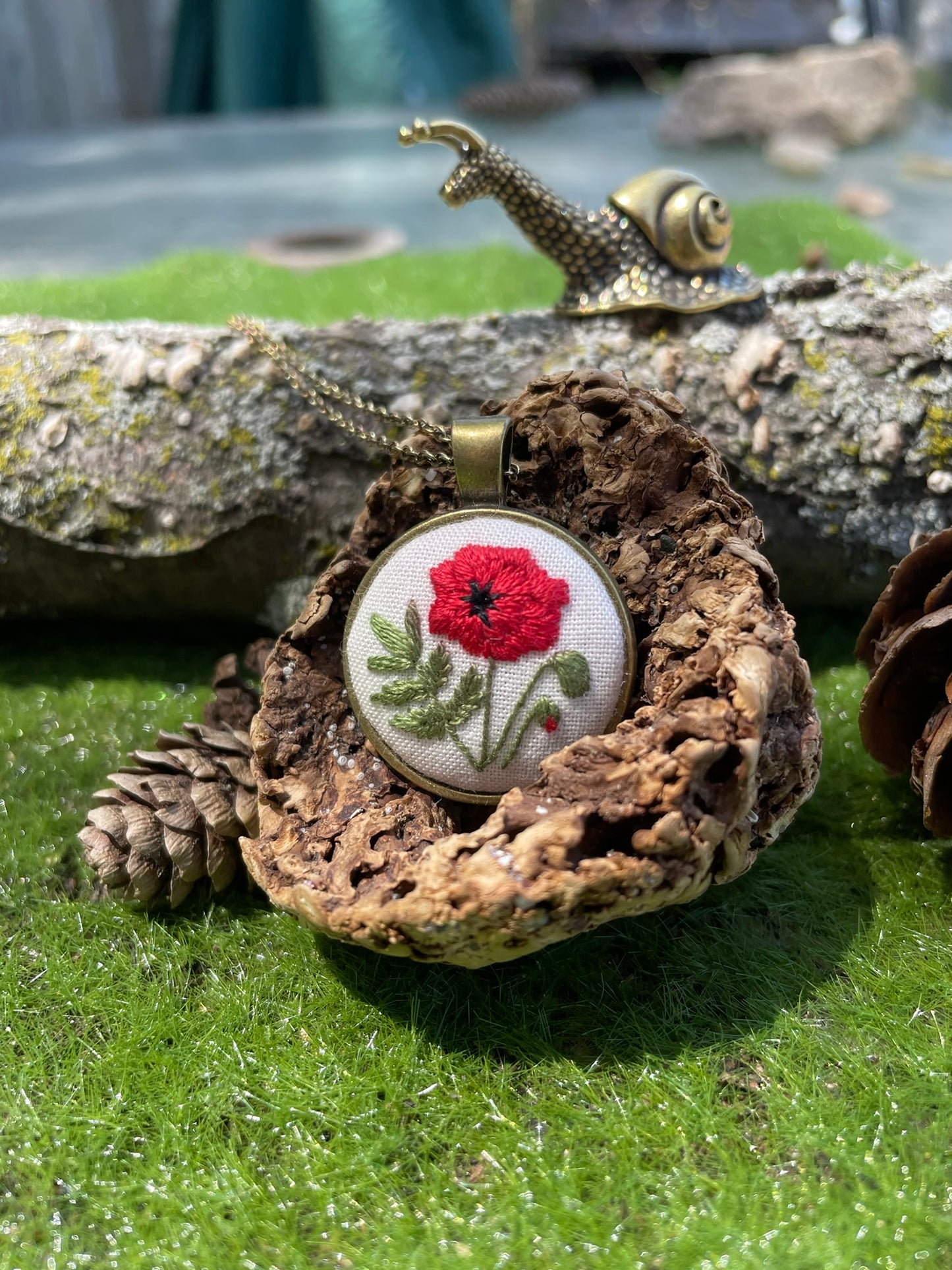 Poppy Pendant