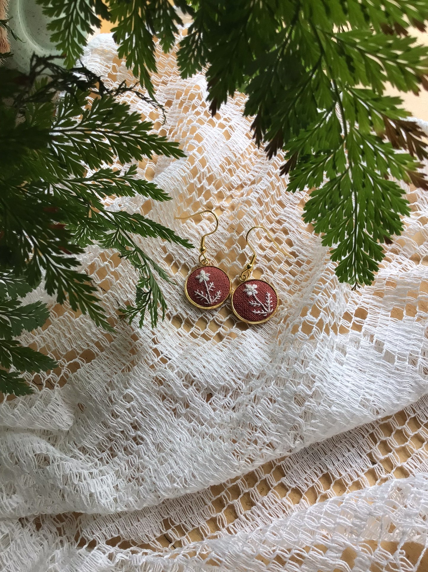 Cameo Cosmos Dangle Earrings