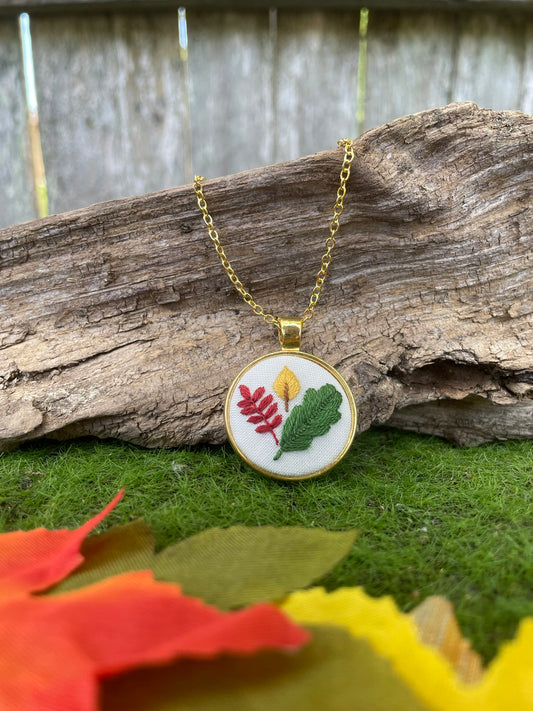 Fall Foliage Pendant