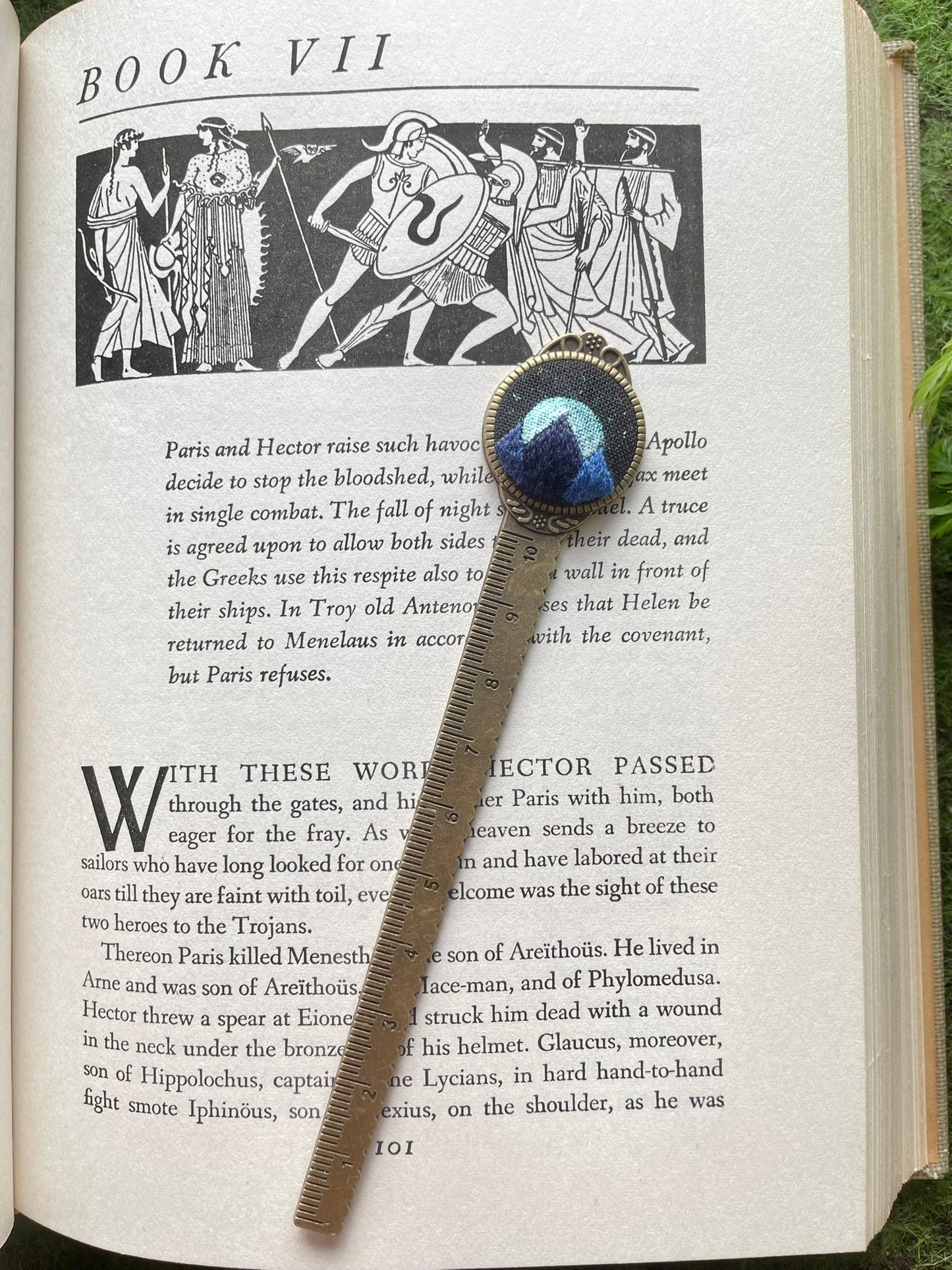 Midnight Mountains Bookmark