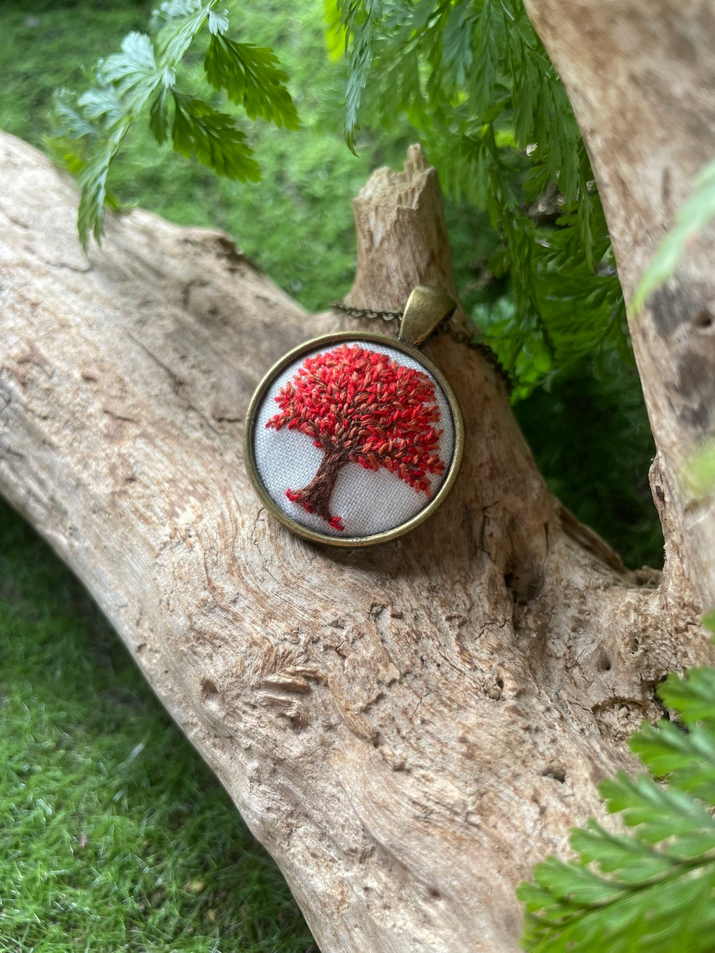 Autumn Maple Pendant