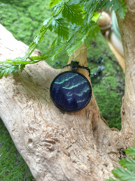 Aurora Mountains Pendant