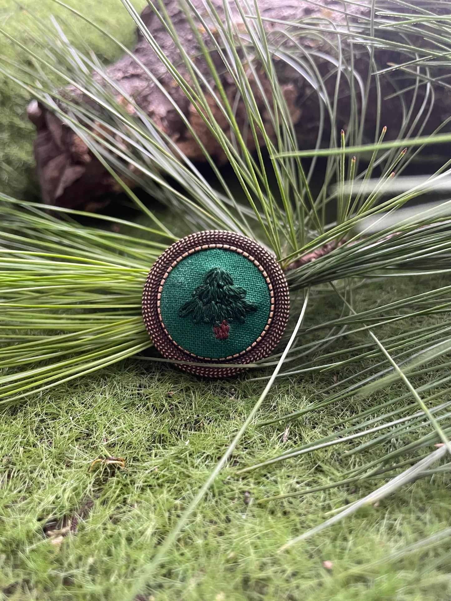 Christmas Tree Brooch