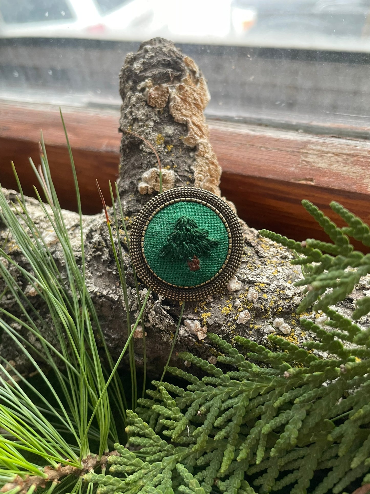Christmas Tree Brooch