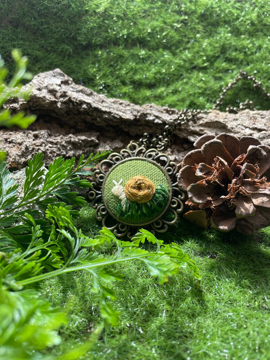 Gold Snail Pendant