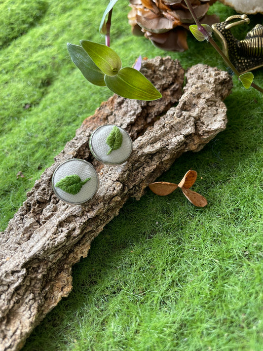 Pothos Studs Earrings