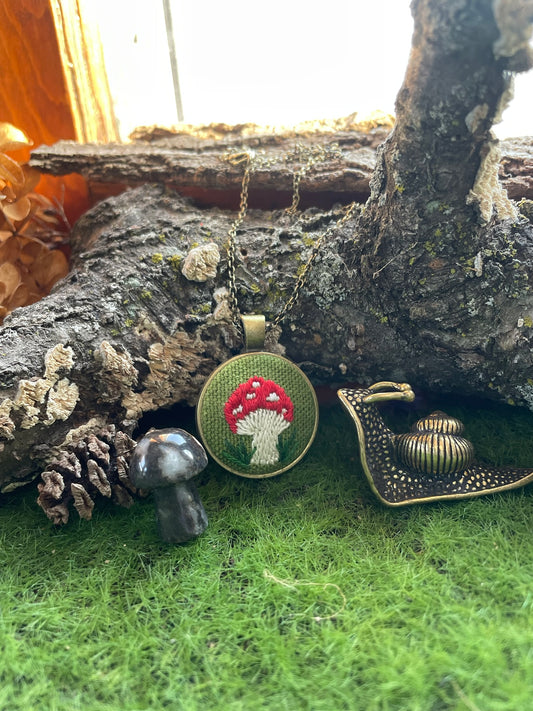 Mushroom Pendant