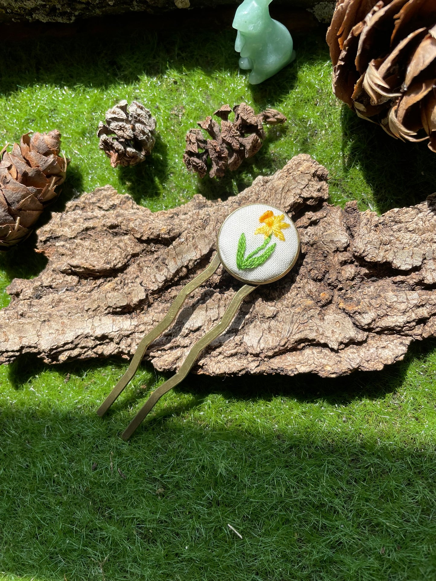 Daffodil Ambidextrous Hair Prong