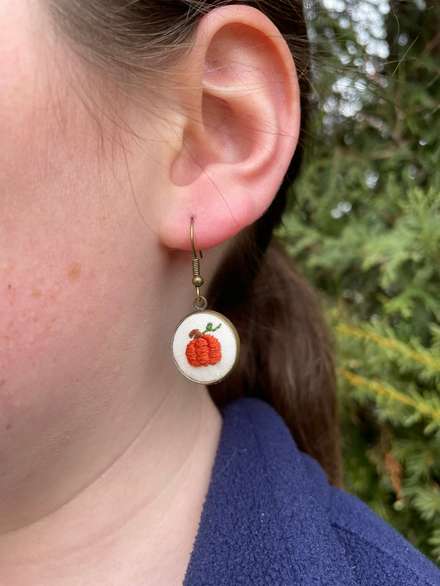 Pumpkin Earrings