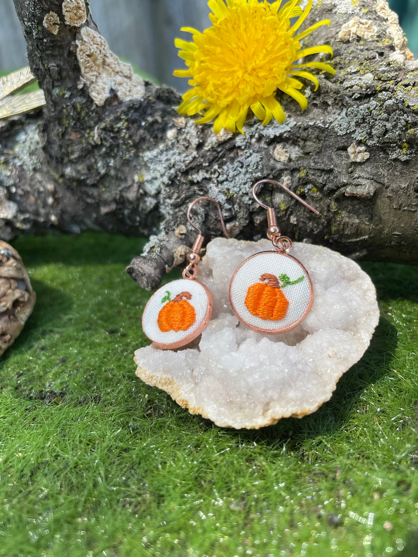 Pumpkin Earrings