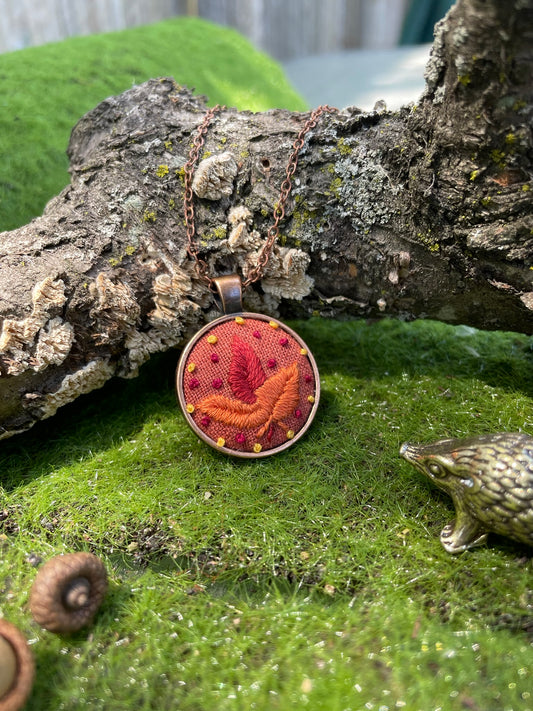 Fall Leaves Pendant