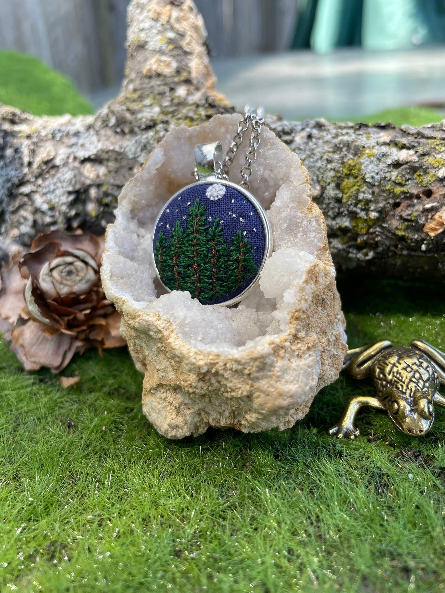 Midnight Forest Pendant