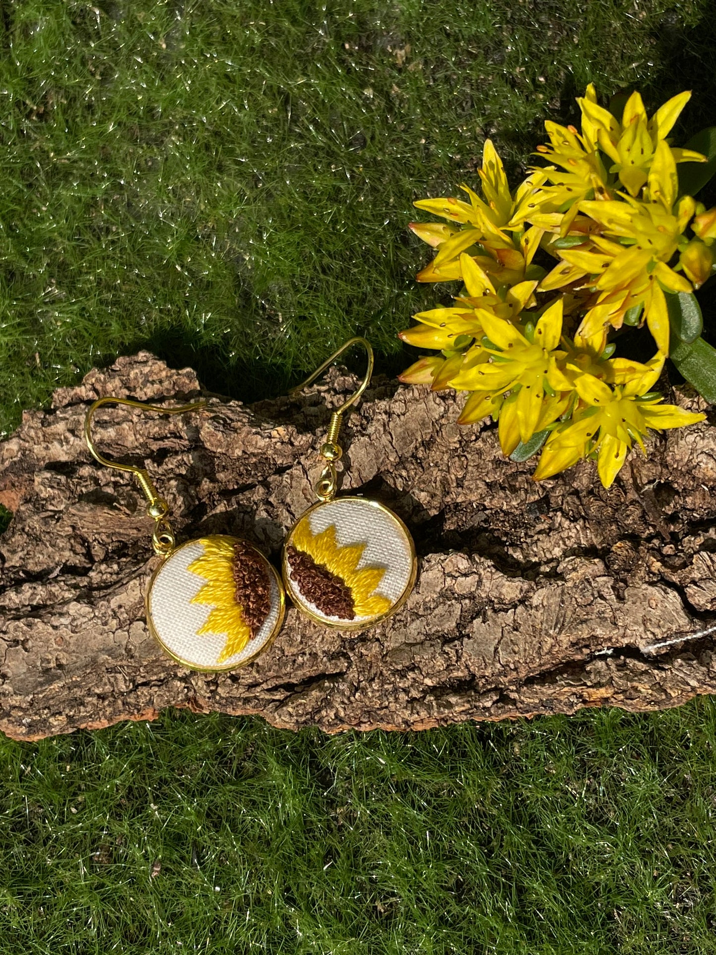 Sunflower Earrings