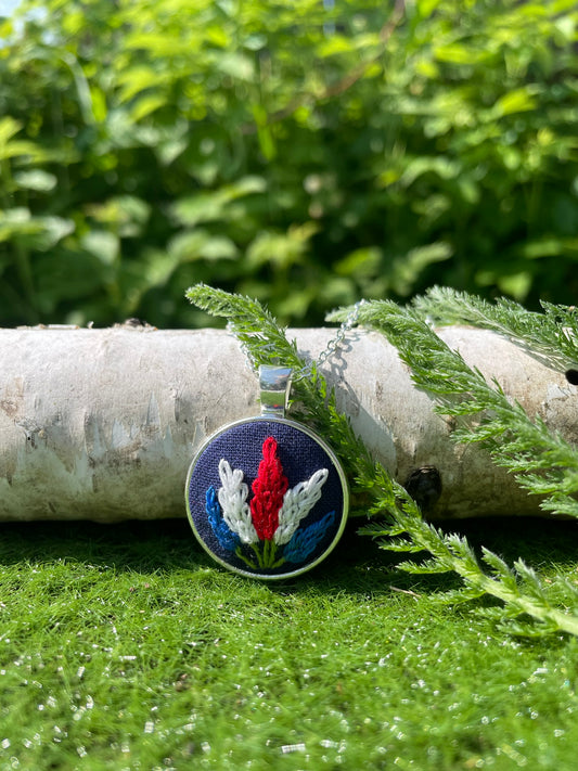 Americana Lupine Pendant