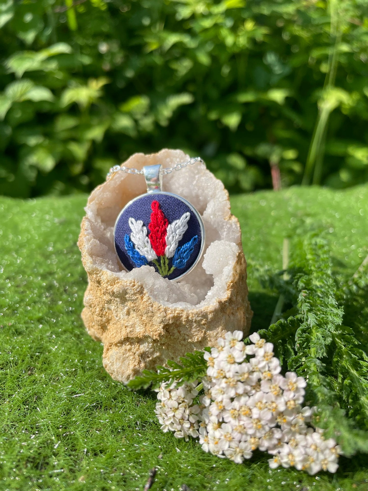 Americana Lupine Pendant